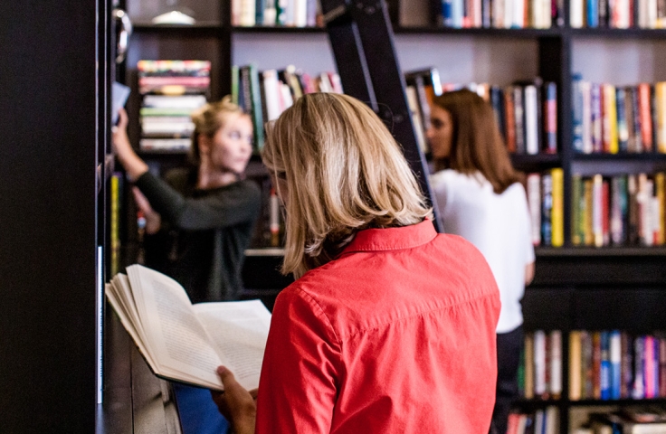Ladies in the Library