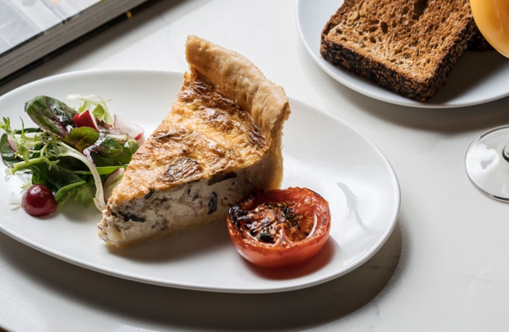 Slice of Egg Omelette