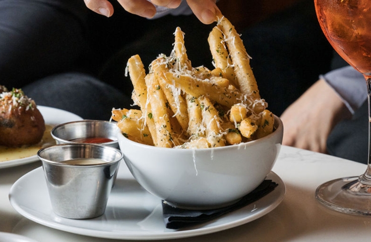 Potato Fries in a plate