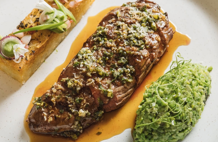 Juicy Roasted Beef Steak